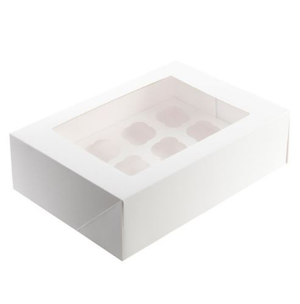 Cupcake Box (with inserts) - 12 Cavity