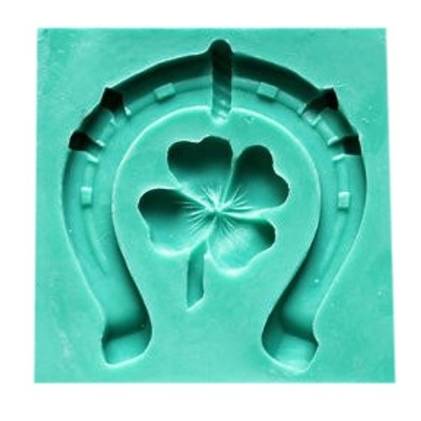 Silicone Mold - Horse Shoe  & Clover