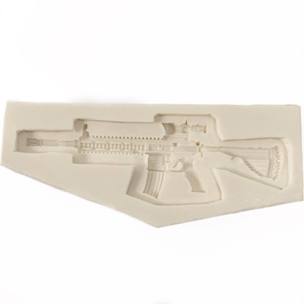 Silicone Mold - MILITARY FIREARM