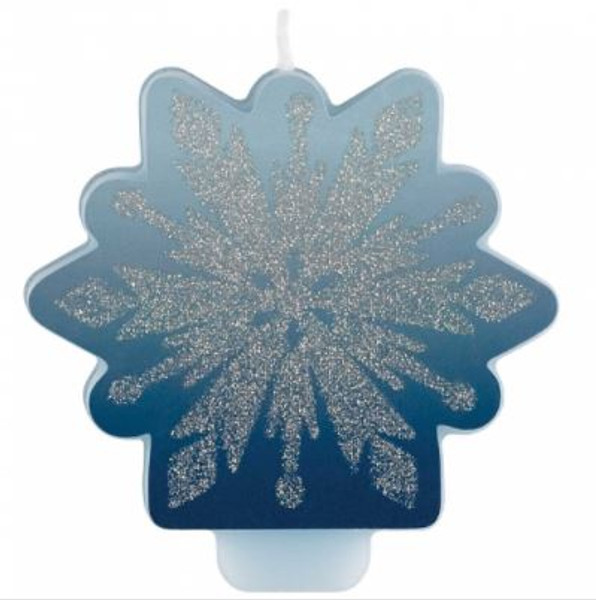 Frozen 2 Snowflake Candle 