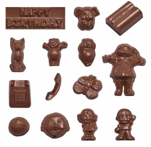 Happy Birthday Day Chocolate Mold