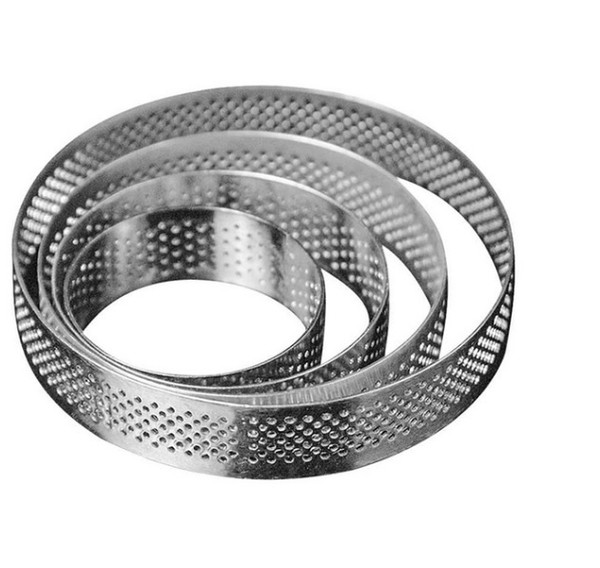  Perforated Tart Ring 200*20mm