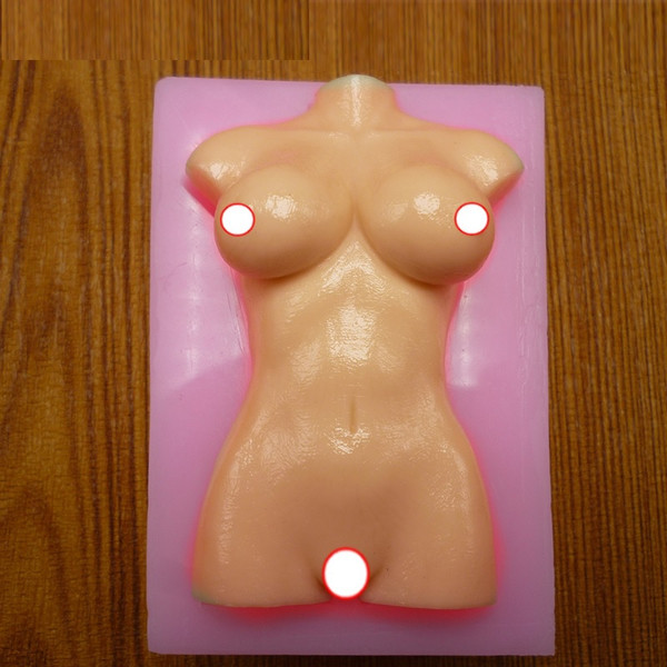 Nude Bust Silicone Mold