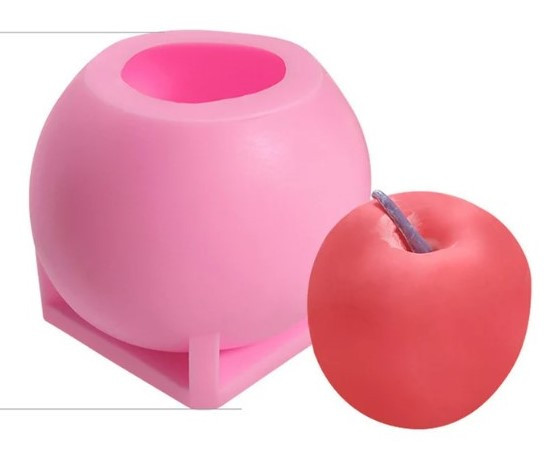 Silicone Apple Mousse Mold- 3D