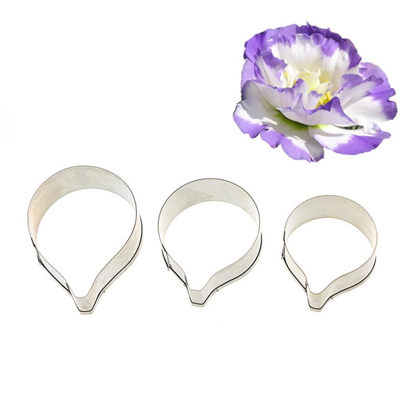  Lisianthus Petal 3pc Cutter