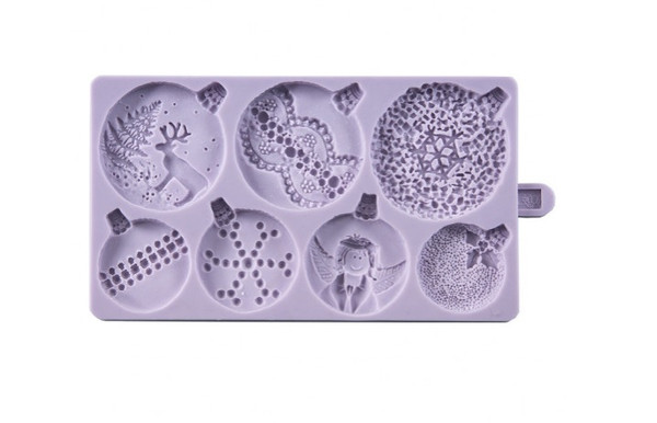 Baubles 7 Cavity Silicone Mold