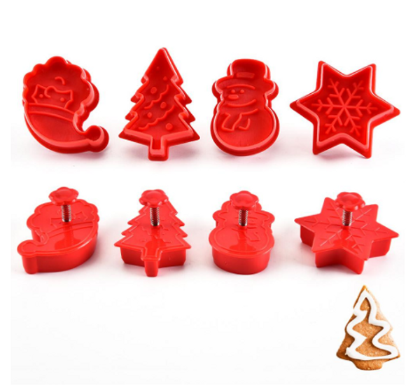  Christmas Plunger Set - 4pc