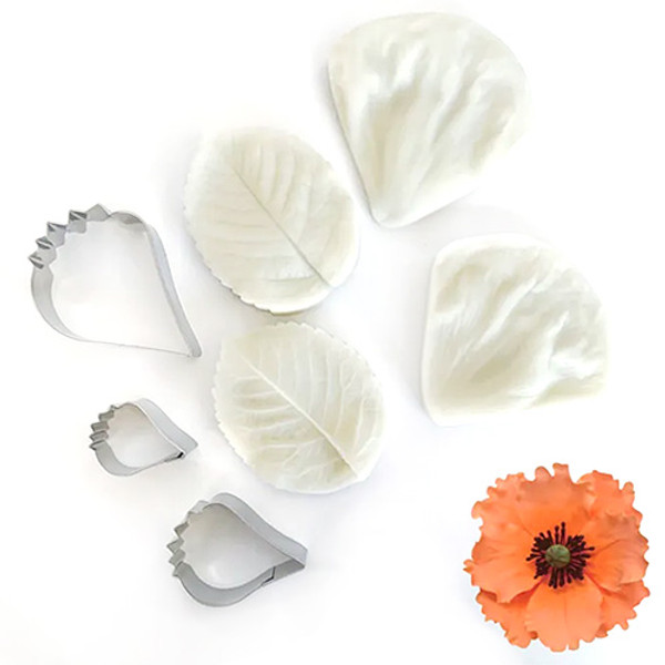 Cutter and Veiner set - Poppy 