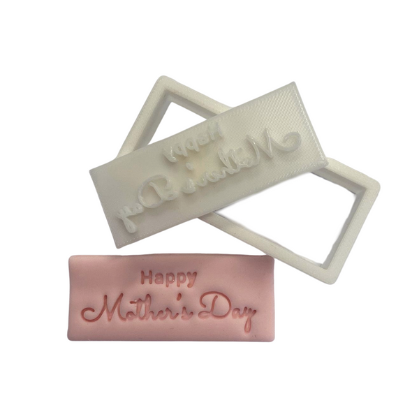 "Happy Mothers Day" Rectangle Cutter and Embosser