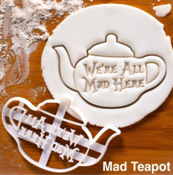 Tea Pot - Alice in Wonderland Embosser Cutter 