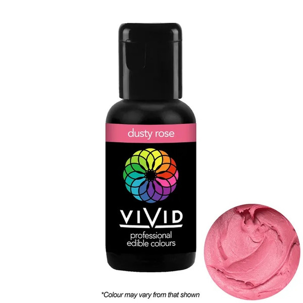 Vivid Gel Color 21g-Dusty Rose 