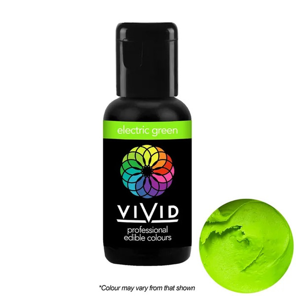 Vivid Gel Color 21g-Electric Green