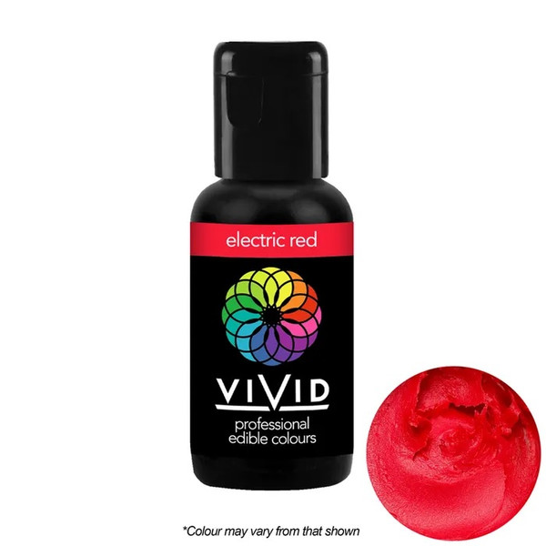 Vivid Gel Color 21g-Electric Red