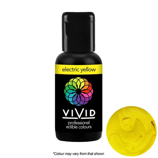 Vivid Gel Color 21g-Electric Yellow