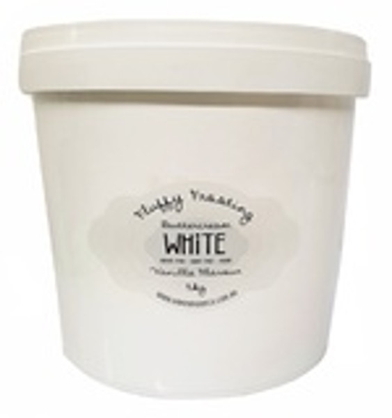 Fluffy Frosting 6.2kg - White