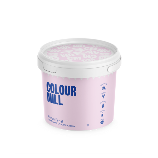 Colour Mill 'Gloss Frost' Buttercream White 1L 
