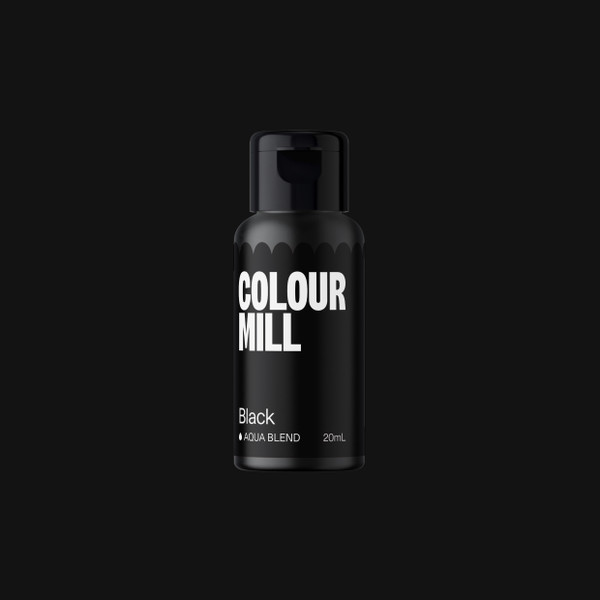 Colour Mill Aqua Colours 20ml - Black