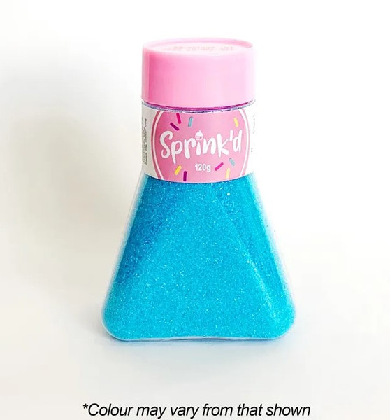 SPRINK'D Sanding Sugar - Bright Blue 120g SPRINK'D Sanding Sugar - Bright Blue 120g