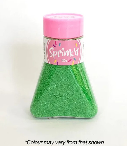 SPRINK'D Sanding Sugar - Green 120g