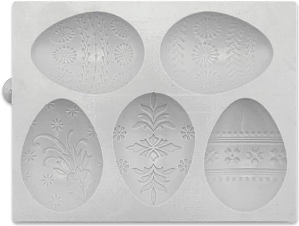 Silicone Mould | Fabergé Easter Eggs 5pc