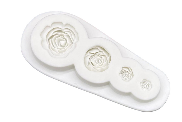 Silicone Mould | Roses 4 Sizes