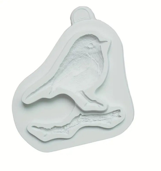 Silicone Mould | Bird On A Branch