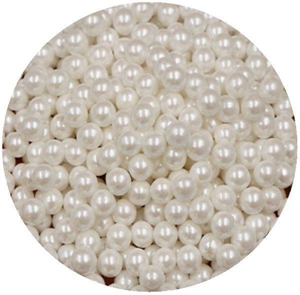 Sprinkles | 8mm Sugar Balls | White | 1kg