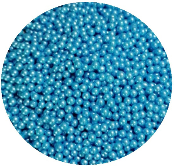 Sprinkles | 4mm Sugar Balls | Blue | 1kg