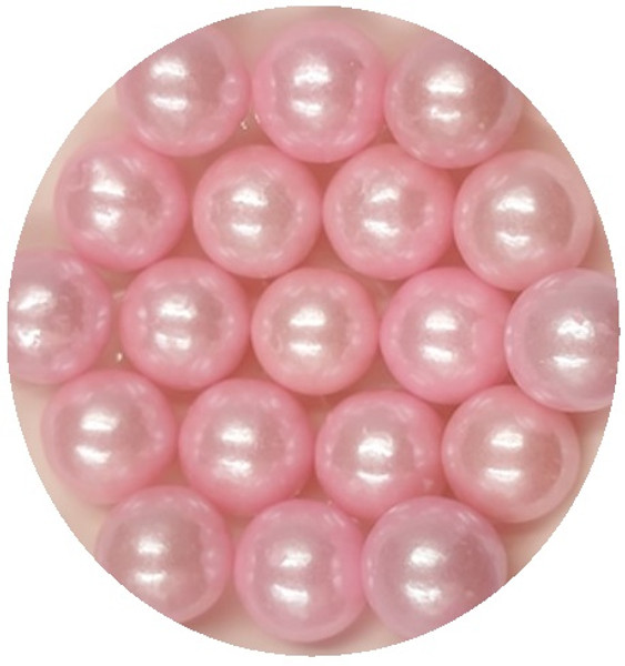 Sprinkles | 14mm Sugar Balls | Baby Pink | 1kg