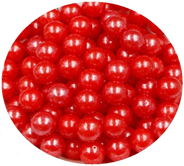 Sprinkles | 10mm Sugar Balls | Red | 1kg