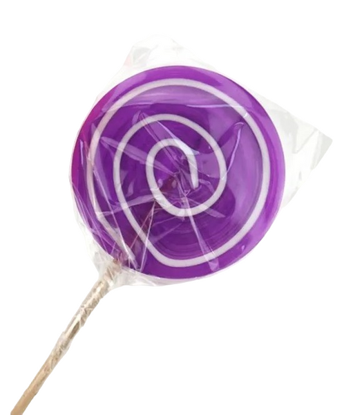 Large Lollipop | Purple Swirl 1pc