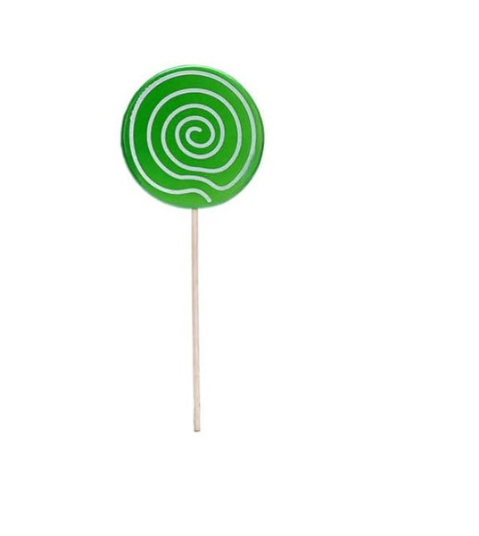 Large Lollipop | Green Swirl 1pc