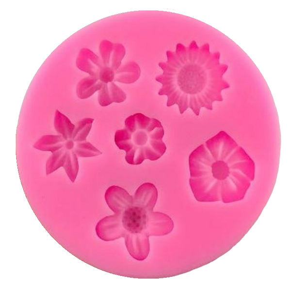 Silicone Mould | Flower Blossoms | 6c