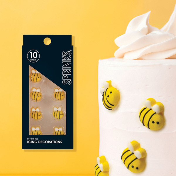 Icing Decorations | Bumble Bee 10pk