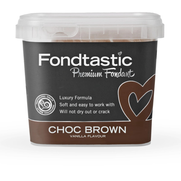 Fondtastic 1kg Choc Brown