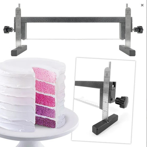 Cake Leveller- Fits Up To 13 Inch Wide Cake - Bake and Deco Warehouse