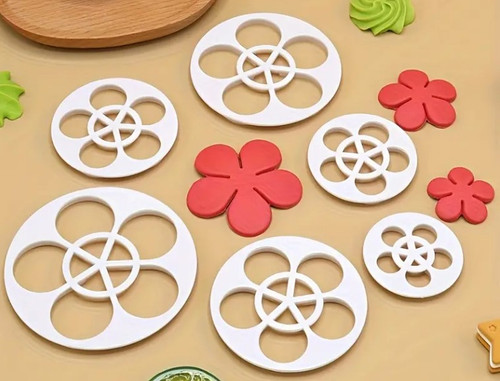 Rose Cutter Set - 6 pc - Bake and Deco Warehouse