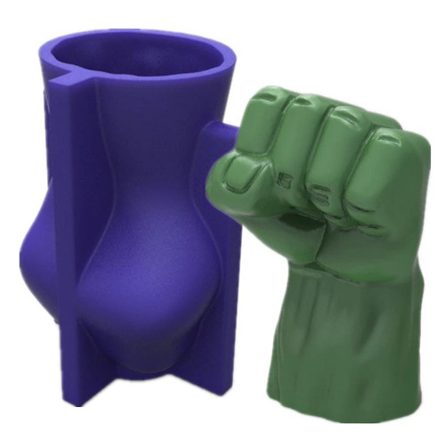 Silicone Mold | 3D Large Hulk Fist