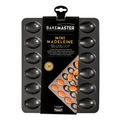 Mini Madeleine Pan 24 Cavity Bakemaster