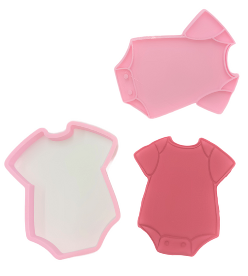 Cookie Cutter & Embosser Baby Onesie Large