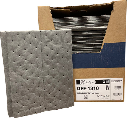 13"x10" Small Task Spilfyter Pads (100 ct)