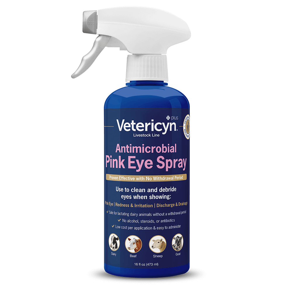 Vetericyn Plus® Pink Eye Spray – Safe Effective Eye Relief for