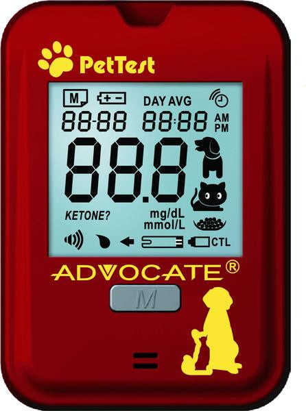 PetTest Blood Glucose Monitoring System Starter Kit by Advocate for