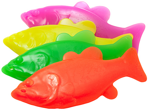 RuffDawg Flying Fish/Minnow Dog Toy (Assorted Colors)