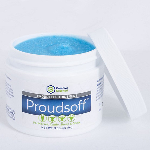 Proudsoff Proud Flesh Ointment 3oz. Wound Care for Horses