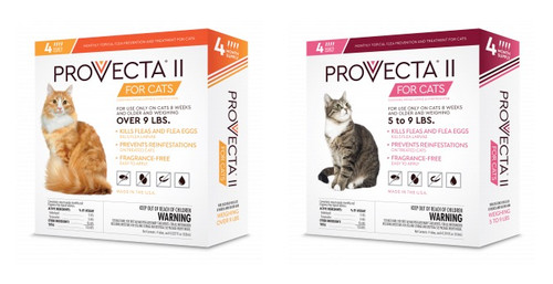 Provecta II Topical Spot-On for Cats - 4 Doses