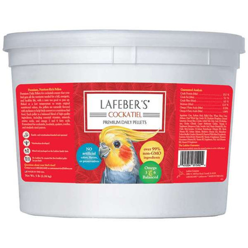 Lafeber Premium Daily Diet Cockatiel Pellets 5lb.