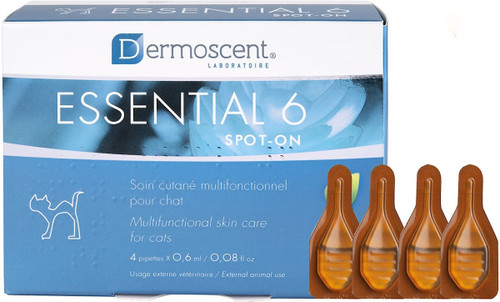 Dermoscent Essential 6 Spot-On Treatment for Cats: Nourishing Skin Care Solution