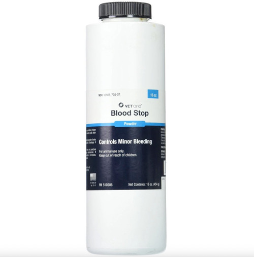 Blood Stop Powder for Pets 16oz