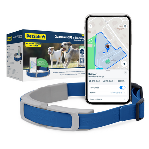 Guardian® GPS + Tracking Dog Fence Collar: The Ultimate in Pet Safety and Freedom